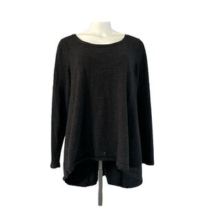 Eileen Fisher Classic Granite Women's Merino Wool Sweater Size S (flaw)